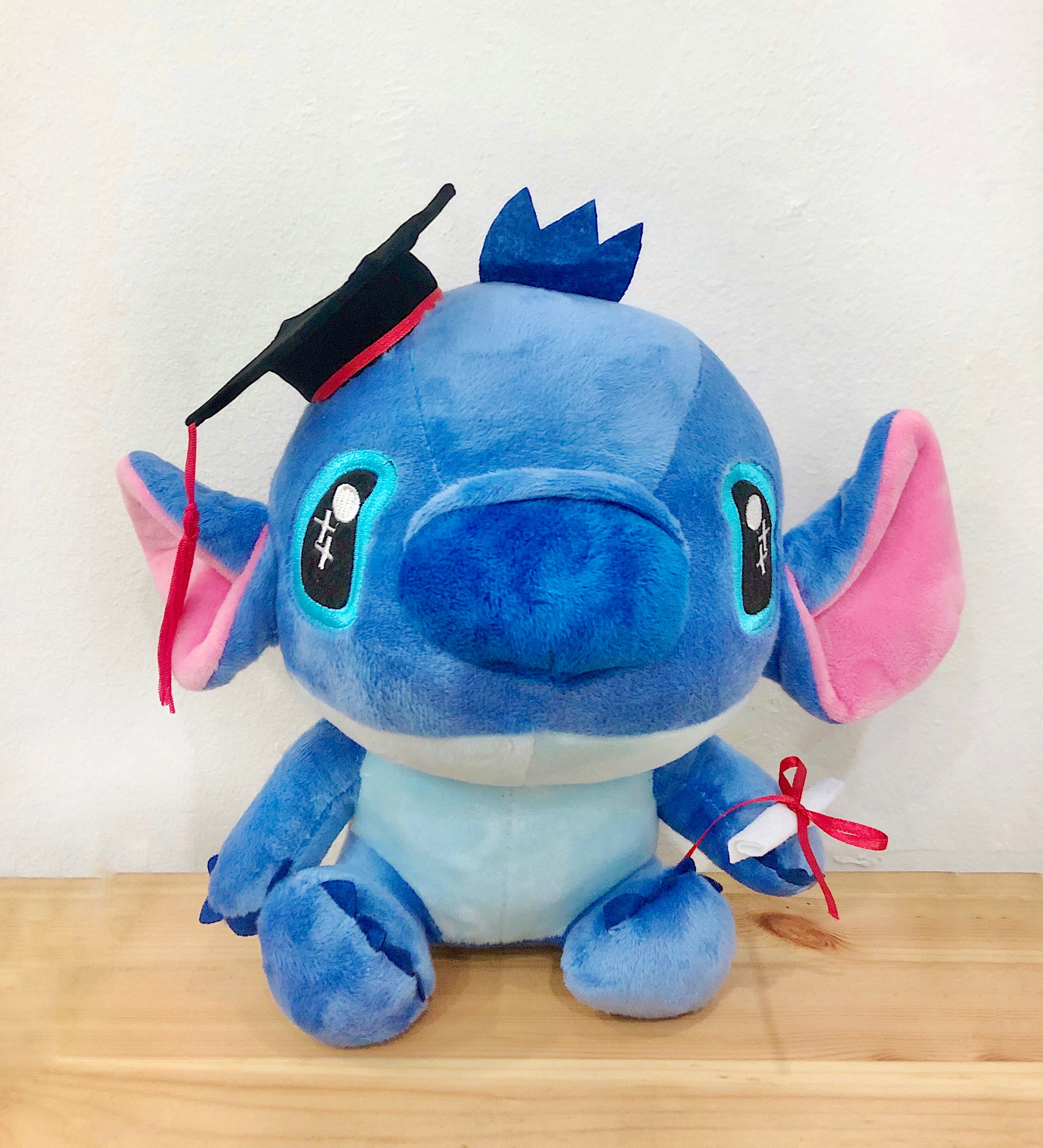 Stitch Graduation Plushie (AddOn) Roselodge Florist