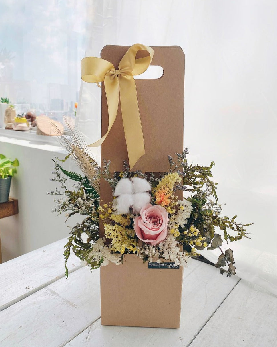 Brown Bloom Box