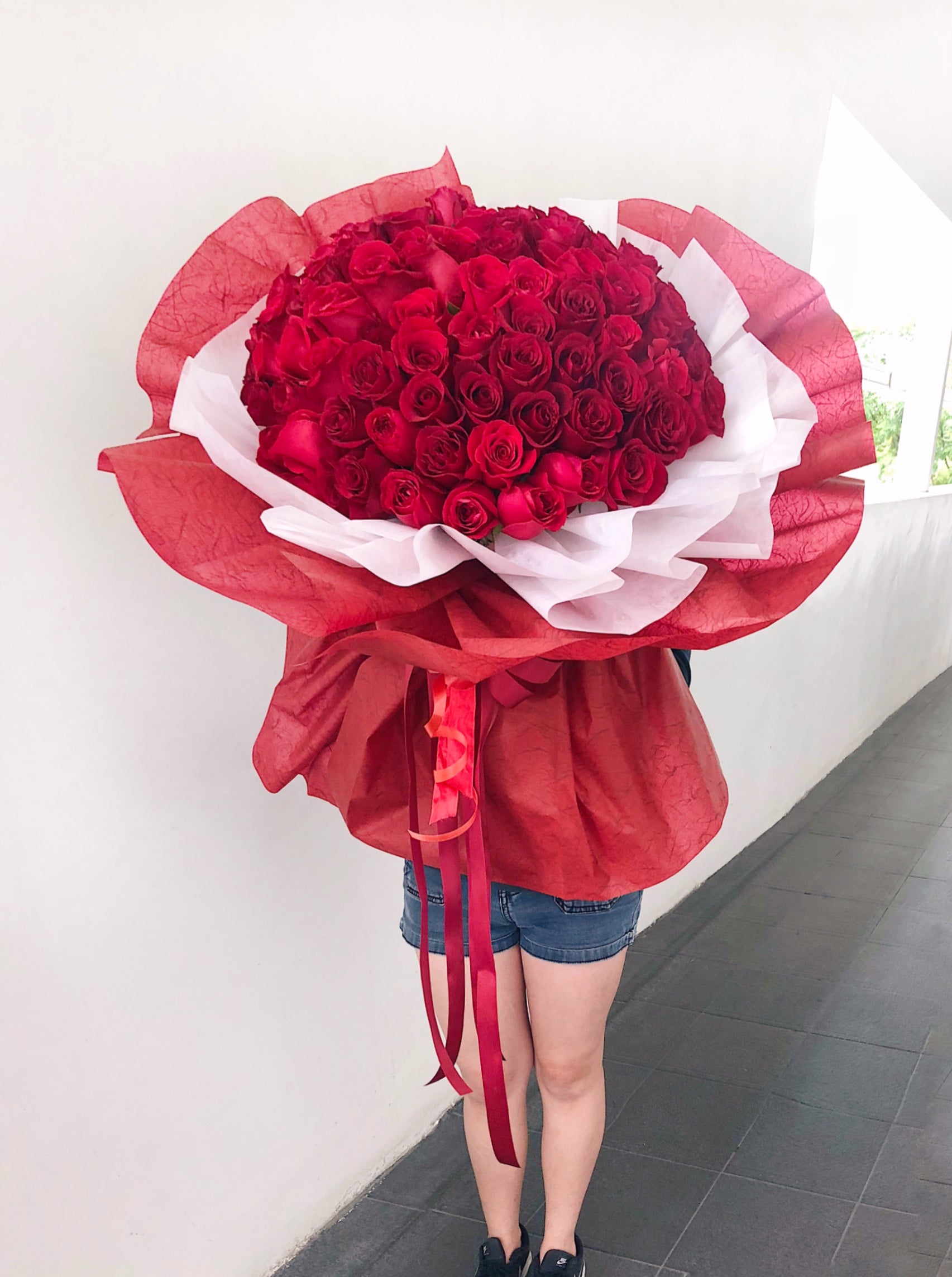 99 Stalk Red Rose Bouquet