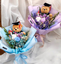 Load image into Gallery viewer, Graduation Preserved Rose Bouquet